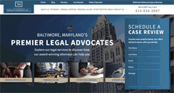 Desktop Screenshot of maronicklaw.com